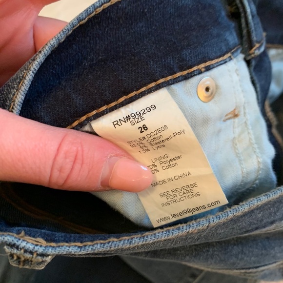 Level 99 Jeans size 26 - Picture 5 of 6